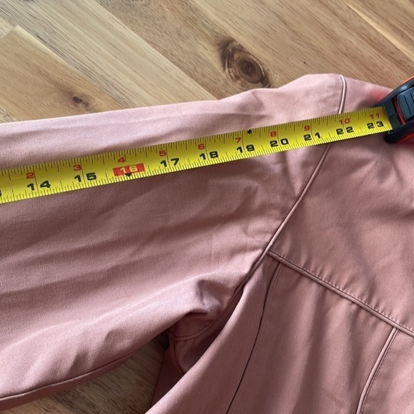 Vintage Joan Creation Blush Pink Trench Coat size 14 - Picture 10 of 11